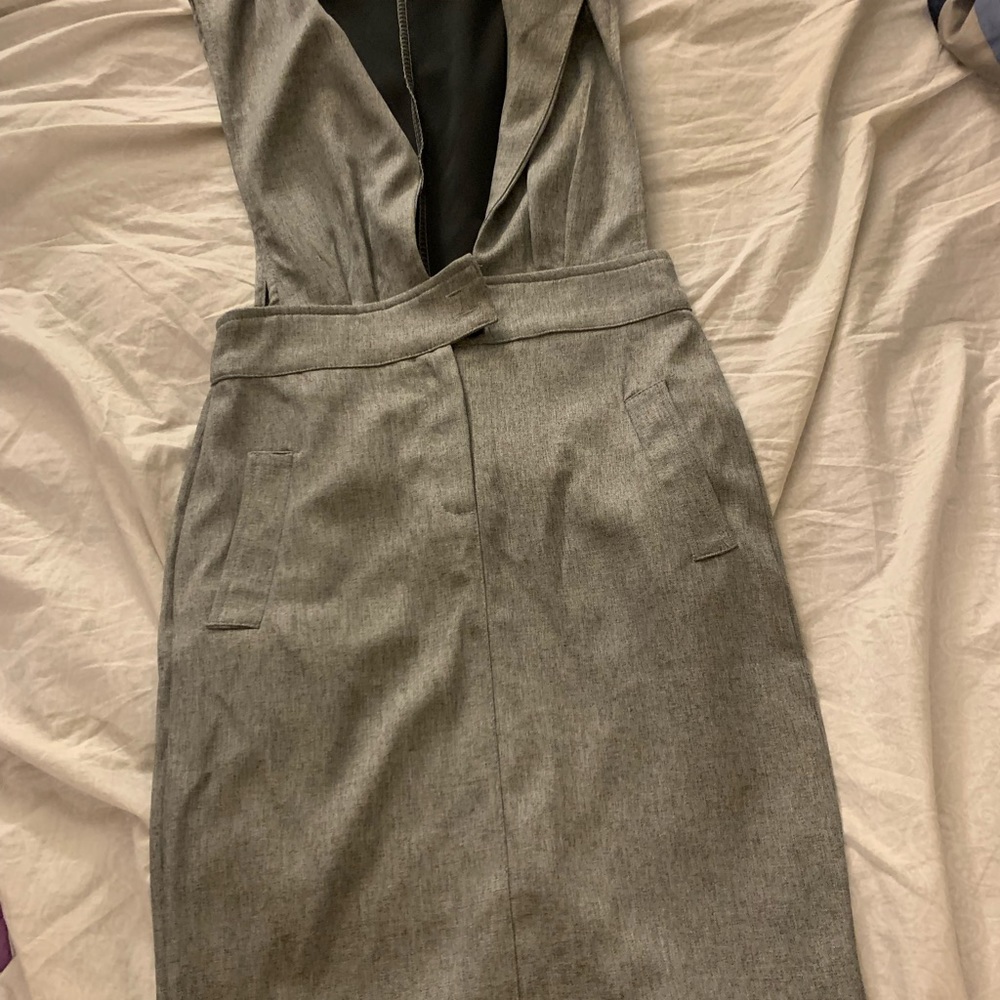 Auora-open -front pencil dress